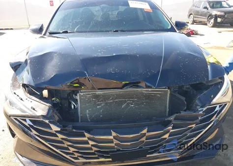 2021 Hyundai Elantra Limited из США, поврежденный, VIN 5NPLP4AG3MH027553